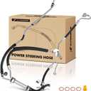 A-Premium Power Steering Pressure & Return Hose Line Assembly Compatible with Mazda 3 2007 2008 2009, L4 2.3L, Pump to Rack/Gear to Reservoir/Cooler