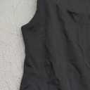2 Pack Women's Square Neck Tank Tops Double Layer Slim Fit Basic Crop Tank Top Sexy Going Out Tops Camisole (Black, Green)