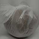 REDEARTH Round Pouf Ottoman - Cable Knitted Boho Poof - Home Dcor Cord Pouffe Handmade Circular Footrest for Living Room - Bedroom - Kids Bedroom - 100% Cotton Pouf (18" x 18" x 14") - Ivory (Natural)