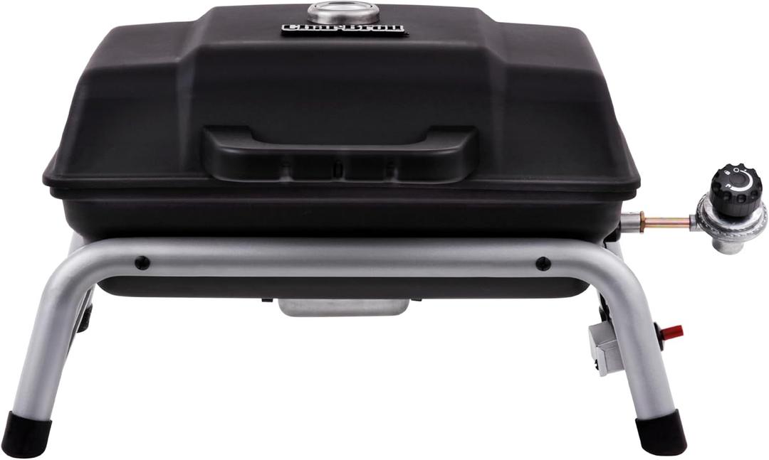 Char-Broil 1-Burner Portable Propane Gas Grill, Black  17402049