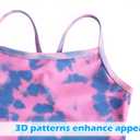 Snowheart Girls Swimsuit One-Piece Bathing Suits Multicolor Kids Sport Summer Beach Swimwear for 2-12 Years Old