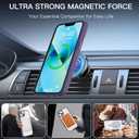 OOK 360 Spin Magnetic Stand for iPhone 13 Case, Fit for Magsafe, Slim Translucent Matte Military Grade Shockproof Phone Case with Rotatable Kickstand, Purple