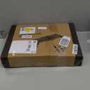 AX WABER Keyboard Tray Under Desk Pull Out with Extra Sturdy C Clamp Mount System, 27.3 (32.5 inch Including Clamps) x 11 Inch Slide-Out Platform Computer Drawer for Typing Vintage AX01WG02