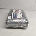 CozyLux Queen Comforter Set Dark Grey, 7 Pieces Bed in a Bag, Dark Gray Comforter Queen Size, All Season Bedding Sets with Stitch Quilted Comforter, Flat Sheet, Fitted Sheet, Pillowcases