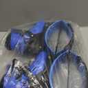 New Bounce Jumping Shoes for Kids - Premium Moon Shoes, Kangaroo Jumping Shoes, Safe and Adjustable Fit, Bouncing Shoes for Exercise and Fun Blue (Medium (35-38 EU))