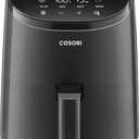 Cosori Air Fryer 2.1 QT, Small & Mini 4-in-1 airfryer Ideal for Simple Meals and Snack, Easy to Leftover Food to Crispy, Up to 97% Less Oil, 30 In-App Recipes, Nonstick & Dishwasher-Safe Basket
