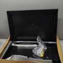 6U Wall Mount Network Server Cabinet with Glass Door, Locks, Removable Side Panels, for IT Equipment, A/V Devices