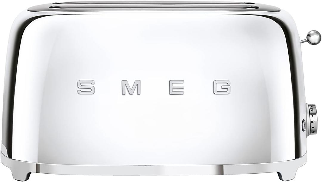 Smeg 4-Slice Toaster-Chrome