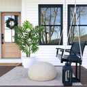 Hollyone Artificial Tree Philodendron Plant 5FT Tall Faux Monstera Indoor Trees Fake Tropical Palm Plants Trees House Plants in Pot for Indoor Outdoor Home Office Garden Living Room Decoration, 1 Pack