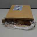 2 Pack Wooden Tabletop Christmas Trees with Lights & Timer, Modern Christmas Decorations Indoor, Farmhouse Christmas Decor Small Tree for Table Top, Mantle, Shelf (Large-14.2 in, Small-10.2 in)