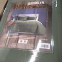 Brooklyn Loom Essential Cotton Green Twin XL 2 Piece Comforter Set