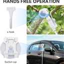 Portable Shower, Portable Camping Shower Pump, USB Rechargeable Outdoor Showers, Waterproof Electric Portable Shower with 2 Spray Modes, 4000mah, For Camping, Hiking, Rv & Pet Cleaning (1 PACK)