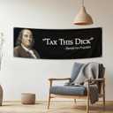 2 x This Guys Funny Flag 2X6Ft Indoor Banner Flag for Bedroom College Dorm Room Decor with 4 Brass Grommets