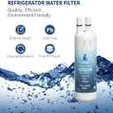 HMASAV W10295370A water filter replacement， Compatible with EDR1RXD1,W10295370,P4RFWB,P8RFWB2L,46-9930,46-9081 3PACK