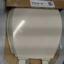 Mayfair Cassel Slow Close Toilet Seat, Easy Clean, Non Slip Premium Wood Seat, Easy Install, Made in USA, Round, Bone