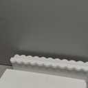 Shario Nursery Book Shelves, 4-Pack White Floating Shelves for Wall Kids, Scalloped Shelves, Wall Book Shelves for Bedroom Kids, Toddler Room, Baby Room, Nursery Decor (23 Inches)