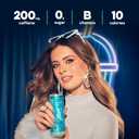 Alani Nu BLUE SLUSH, Sugar Free, Low Calorie Energy Drinks, 200mg Caffeine, Biotin, B Vitamins, Zero Sugar, 10 Calories, 12 Fl Oz Cans, 12 Pack