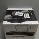 Vinyl Record Player with External Speakers Belt-Drive Turntable for Vinyl Records Dual Stereo Speakers Vintage LP Players Support 3 Speed Wireless Playback AUX Headphone Input Auto Stop Wood Black