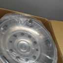 19.5" 10 Lug 5 Holes,Wheel Simulators,Stainless Steel,Hubcap with Bolt Kit Fit for Ford Raptor, 2005-2021 Ford F450/F550,Raptor 2WD Trunk Dually Wheel Cover Set (304 Stainless Steel)