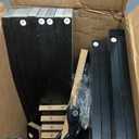 Black End Table Set of 2 with Charging Station, Side Table with USB Ports and Outlets, Black Nightstand, 3 Tier End Table with Storage Shelf for Living Room, Bedroom