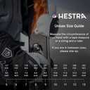 Hestra Winter Ski Gloves: Mens and Womens Leather Box Cold Weather Mittens, Off White, 7