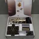 Shark SpeedStyle Pro Flex Professional Performance High-Velocity Hair Dryer System with Scalp Shield & IQ Speed Styling and Drying Suite, Lightweight, Ionic, No Heat Damage, Mocha Silver, HD542