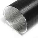 Aluminum Foil Air Duct Pipe 300CM Versatile Flexible Install Hot Cold Air Ducting for 2KW Air Diesel Heaters in Vehicles and Machinery (42mm)