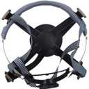 4 Point Attachment Hard Hat Replacement Ratchet Suspension Construction Hard Hat Liner Adjustable Universal Accessories Bump Cap Insert, Replaceable Helmet Accessory, Knob Adjustment