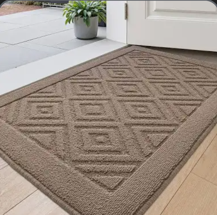 LUMI Washable Indoor Entrance Doormat 24x36, Absorbent Quick-Dry Door Mat, Dirt Trapper Non-Slip Low Profile Entryway Mats for High Traffic, Taupe LUMI Washable Indoor Entrance Doormat 24x36, Absorbent Quick-Dry Door Mat, Dirt Trapper Non-Slip Low Profile Entryway Mats for High Traffic, Taupe