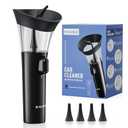 KAUGIC Manual Ear Wax Cleaner – Safe, Comfortable & Easy to Use Seamless One-Hand Operation, Black