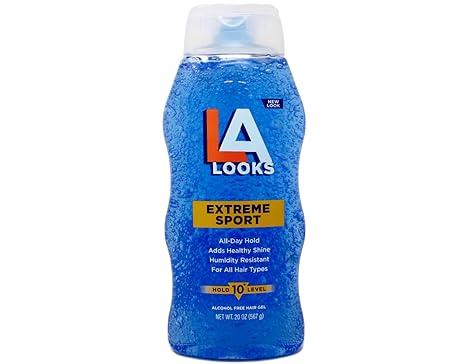 L.A. Looks Sport Xtreme Hold Gel, Hold Level 10+, 20-Ounce