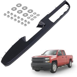 80994 Door ArmRest Compatible with Chevy Silverado Tahoe Suburban Avalanche, GMC Sierra Yukon 2010-2014, Front Left Driver Side Handle Above Arm Rest (Black),Replaces#84127280