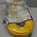 Southwire Yellow Jacket Heavy Duty Extension Cord - Outdoor Power for Tools & Equipment - Lighted End with SJTW Jacket & Three Prong Plug - 50 Foot