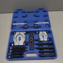 14PCS Bearing Puller Set Bearing Separator 2" and 3" Splitters for Effortless Bearings Removal Kit, Heavy Duty 5 Ton Capacity Bearing Separator (Blue)