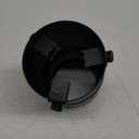 Black Exhaust tip - Fit 1.75 to 2.5 Inch Exhaust Tail Pipe Diameter- Black Coated Stainless Steel - Car Muffler Tips