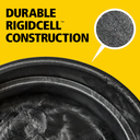 Rubbermaid Commercial Products Stock Tank, 50-Gallons, Structural Foam, Heavy Duty Container, for Livestock/Animal/Cattle Feed & Water, Outdoor Homemade Pool/Hot Tub/Bathtub, & Pet Cleaning/Dog Wash