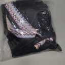 Womens Sport Two Piece Swimsuits Racerback Tops Boyshort Bottom (Small, Black)