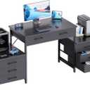 Pamray 63 Inch Computer Desk with 8 Drawers for Study Writing Work