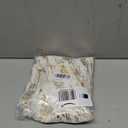 S-DEAL Golden Christmas Tree Skirt, 24 Inches Faux Fur Plush Small Tree Skirt for Holiday Home Decor Xmas (Yellow)