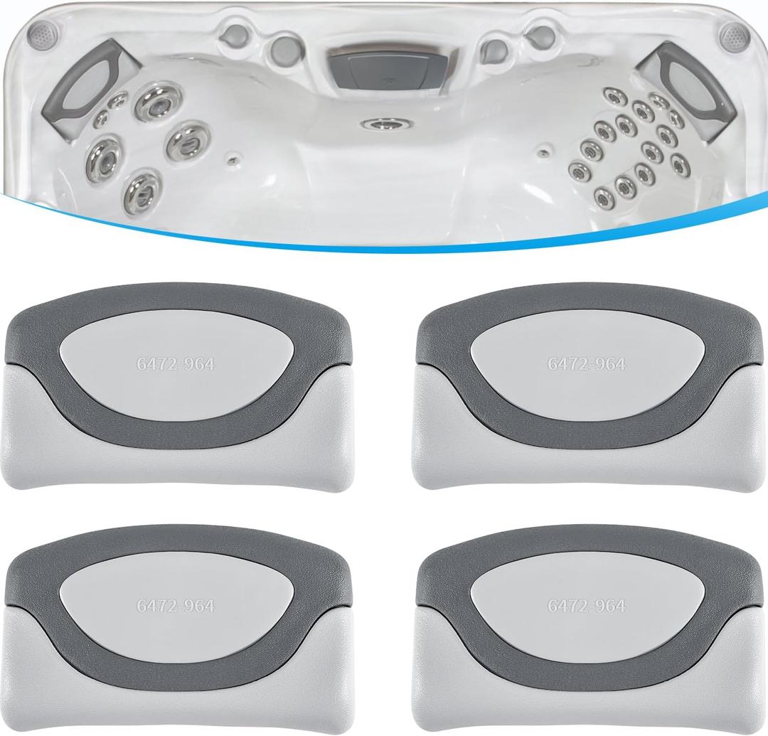 4-Pack 6472-964 Spas Replacement Pillow Fit for Sundance 880 Series Spa & Hot Tub 2009-2017, Replace for 6455-484