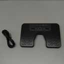 Wireless Foot Pedal Double Switch Music Page Turner for Tablets Smartphones Rechargeable Anti-Skid Pad