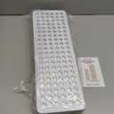 Red Light Therapy with Base, 630/660/810/830/850nm 5 Wavelengths Red Near Infrared Light Device with 120 Dual Chip Clinical Grade LEDs, Remote Control, Timer for Face, Body, Skin, BO-600