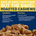 PLANTERS Deluxe Lightly Salted Cashews, Party Snacks, Plant-Based Protein, Quick Snack for Adults, After School Snack, Flavored with Sea Salt, Kosher, 1lb 2.25oz (EXP 10/17/27)