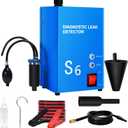 DLNLIY Smoke Machine Automotive Leak Detector - EVAP Vacuum Smoke Diagnostic Tester Built-in Air Pump, Pipeline Fuel Leakage Detector for Pipe System Compatible with All DC 12V Vehicles