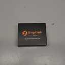 SUPLINK Leather Band with Stainless Steel Case for Apple Watch Ultra 3/2/1 & SE 3/2/1 & Series 11 10 9 8 7 6 5 4 3 2 1 49mm 46mm 45mm 44mm 42mm 41mm 40mm 38mm,Rugged Bumper for Men (Black/Silver)