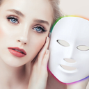 Red Light Mask for Face, 7 Custom Modes with Infrared, 850nm Infrared & Red Light Masks, Portable with Timer for Home Use