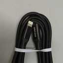 AGVEE 3.3ft for iPhone Charging Cable, Reinforced End Tip, Braided Fast OEM USB Charger Wire Data Cord for iPhone 11 10 8 7 6S 6, iPad iPod iOS Case Friendly, Black 