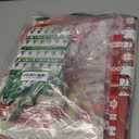 32 PCS Christmas Bags for Wrapping Holiday Gifts,Hot Stamping Foil Festival Bag Bulk Set with Snowman, Reindeer,Christmas Stocking/Cane/Tree, Snowflake, Gin Design - 8 X-Large,8 Large,8 Medium,8 Small (32 Count (Pack of 1))