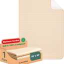 KELISITING Incontinence Bed Pads - 55" x 39" Washable Waterproof Underpads (Pack of 1) - Reusable Extra Large 4-Layer Soft Pee Pads for Adults, Women, Elderly - for Sofa, Couch, Furniture