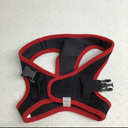 Best Pet Supplies Voyager Step-In Air Dog Harness - All Weather Mesh, Reflective, No Pull Harness for Small, Medium Dogs, Cats - Secure with Hook & Loop Fastener, Buckle, Double D-Rings - Red Trim, L